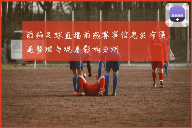 雨燕足球直播雨燕赛事信息发布渠道整理与观看影响分析